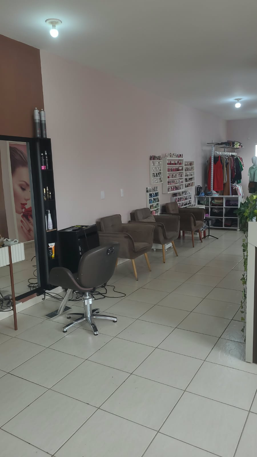 Espaço do salão