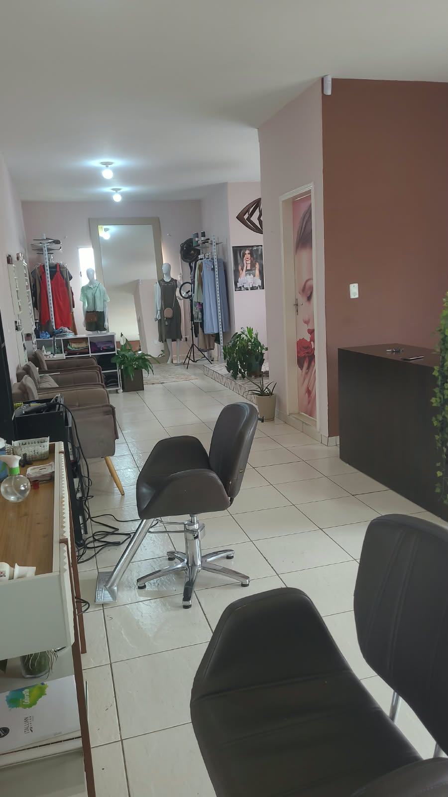 Espaço do salão